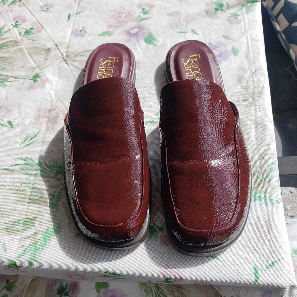 Franco Sarto Women's Boccaslide Clogs In Bordeaux
